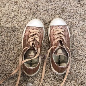 These are glittery converse